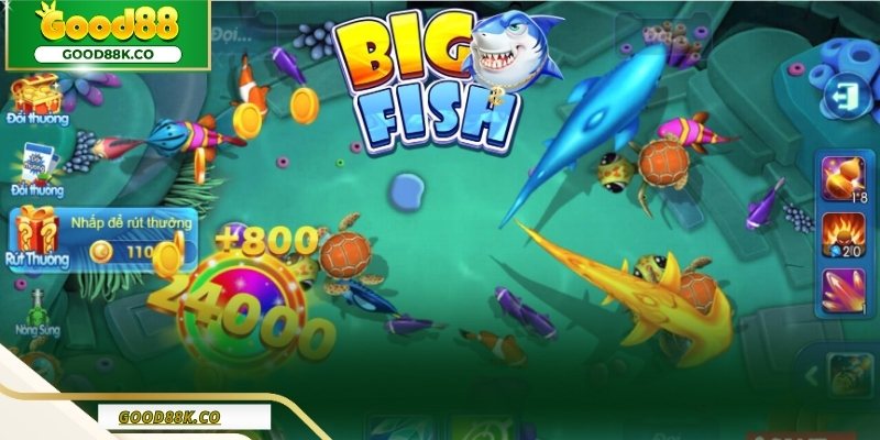 Trải nghiệm bắn cá Good88 được xây dựng theo nhịp chơi linh hoạt