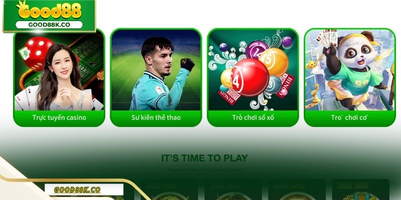 Hệ sinh thái dịch vụ tại Good88 được tích hợp đồng bộ và tối ưu đa thiết bị