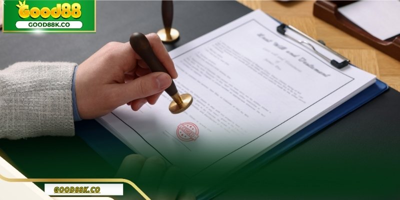 Giấy phép hoạt động Good88 rất siêu chuẩn
